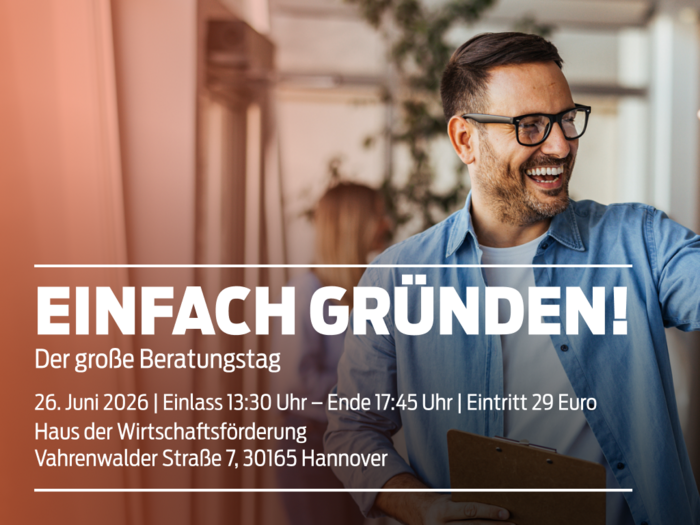 EINFACH GRÜNDEN, der große Beratungstag